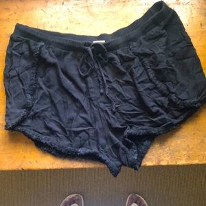 XL Shorts Outlined in Fray Comfy Enough for Sleep